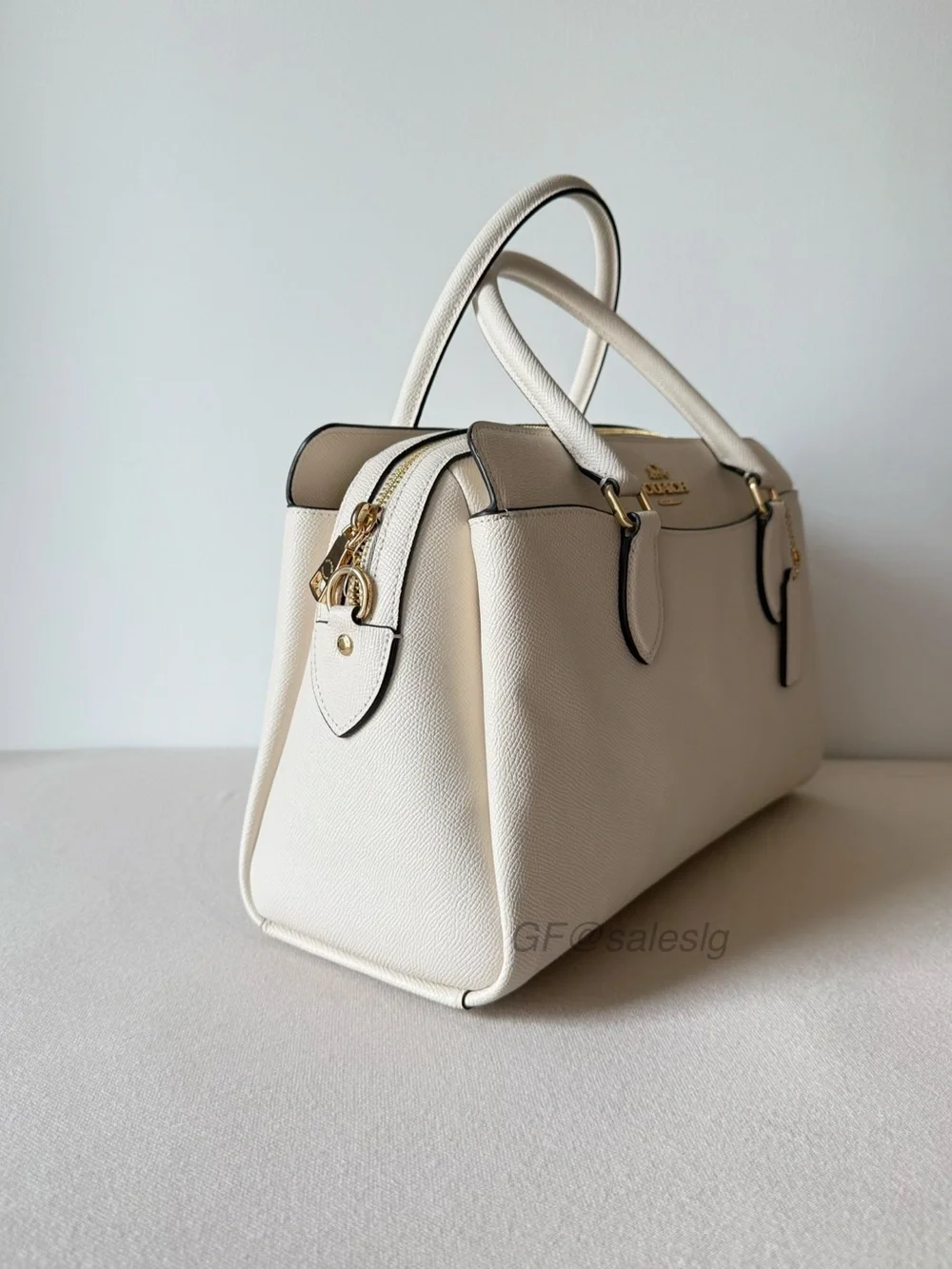 NWT Coach Darcie Carryall Handbag Crossbody Chalk White CH290 Multi Compartment